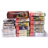 Warhammer, Plastic Soldiers and similar, a mixed boxed group of 1/72 and similar scale Soldiers a...