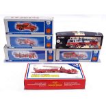 Corgi, a boxed 1:50 scale Fire Engine group