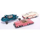 Dinky, an unboxed TV & Film related vehicle trio