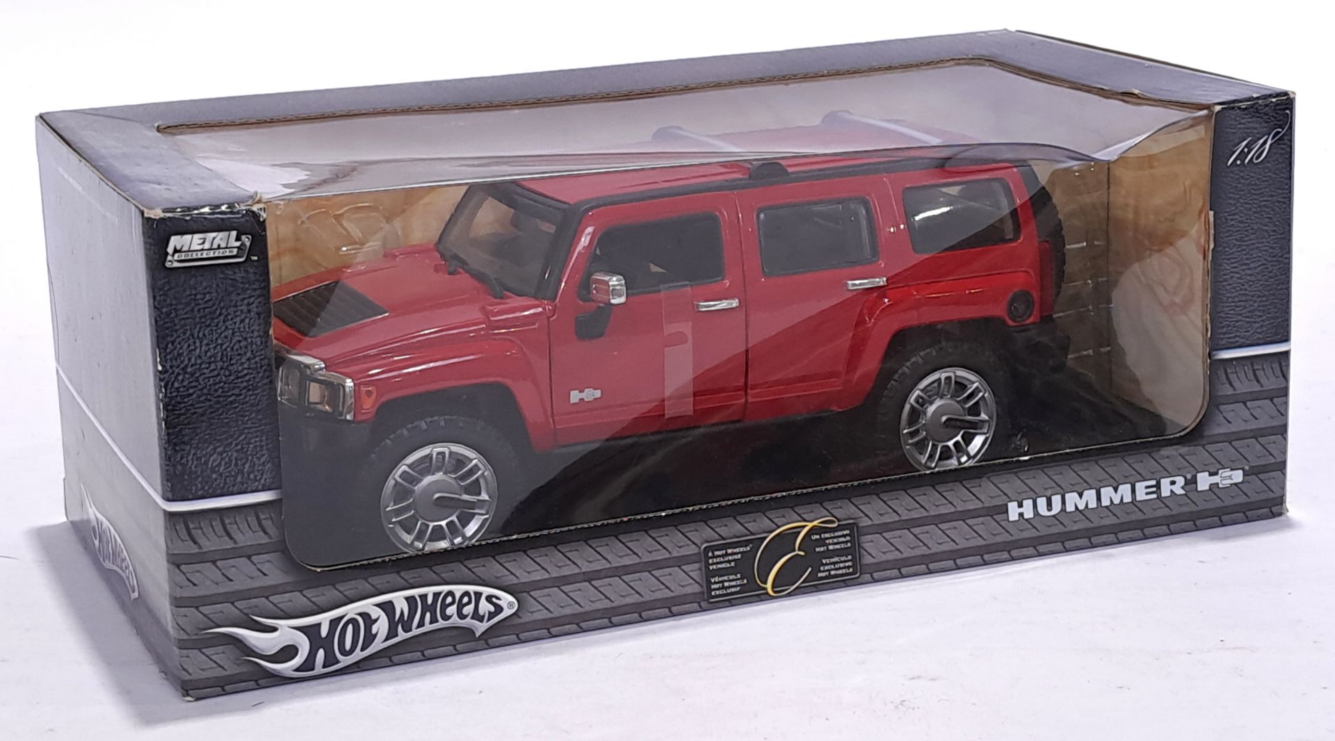 Mattel Hot Wheels 1:18 scale Hummer H3