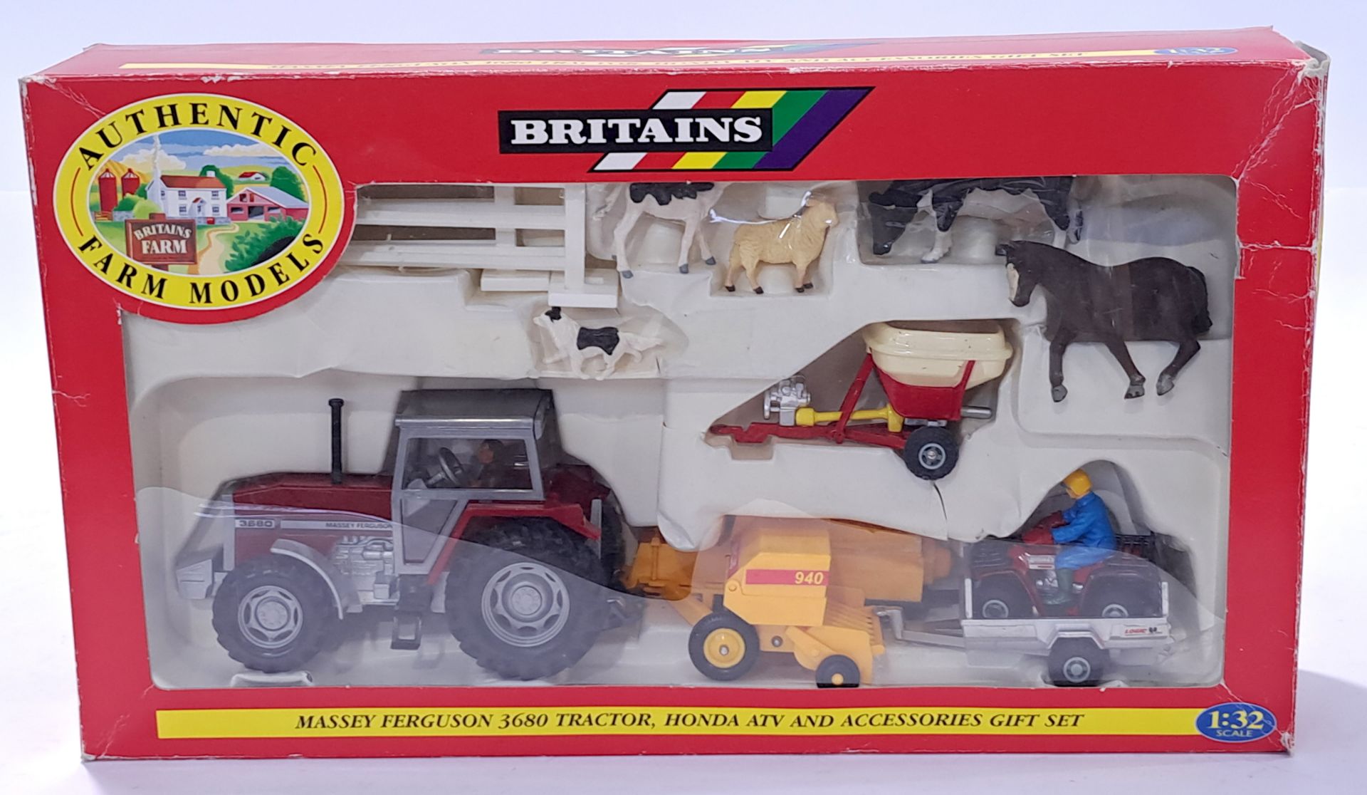 Britains Tractors 9669. Not checked for completion or correctness. Conditions generally appear Ne...