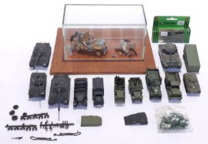 Airfix, Roco & similar, a Military related mixed group