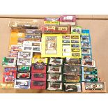 Corgi, Lledo, Dinky, ERTL & similar, a boxed and carded mixed group