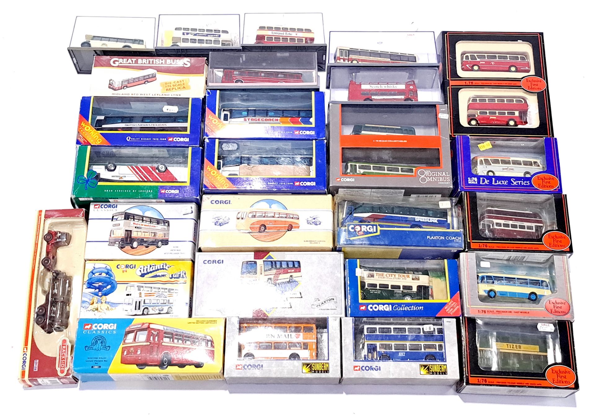 Corgi, EFE and similar, a mainly boxed mainly bus group. Not checked for completeness or correctn...