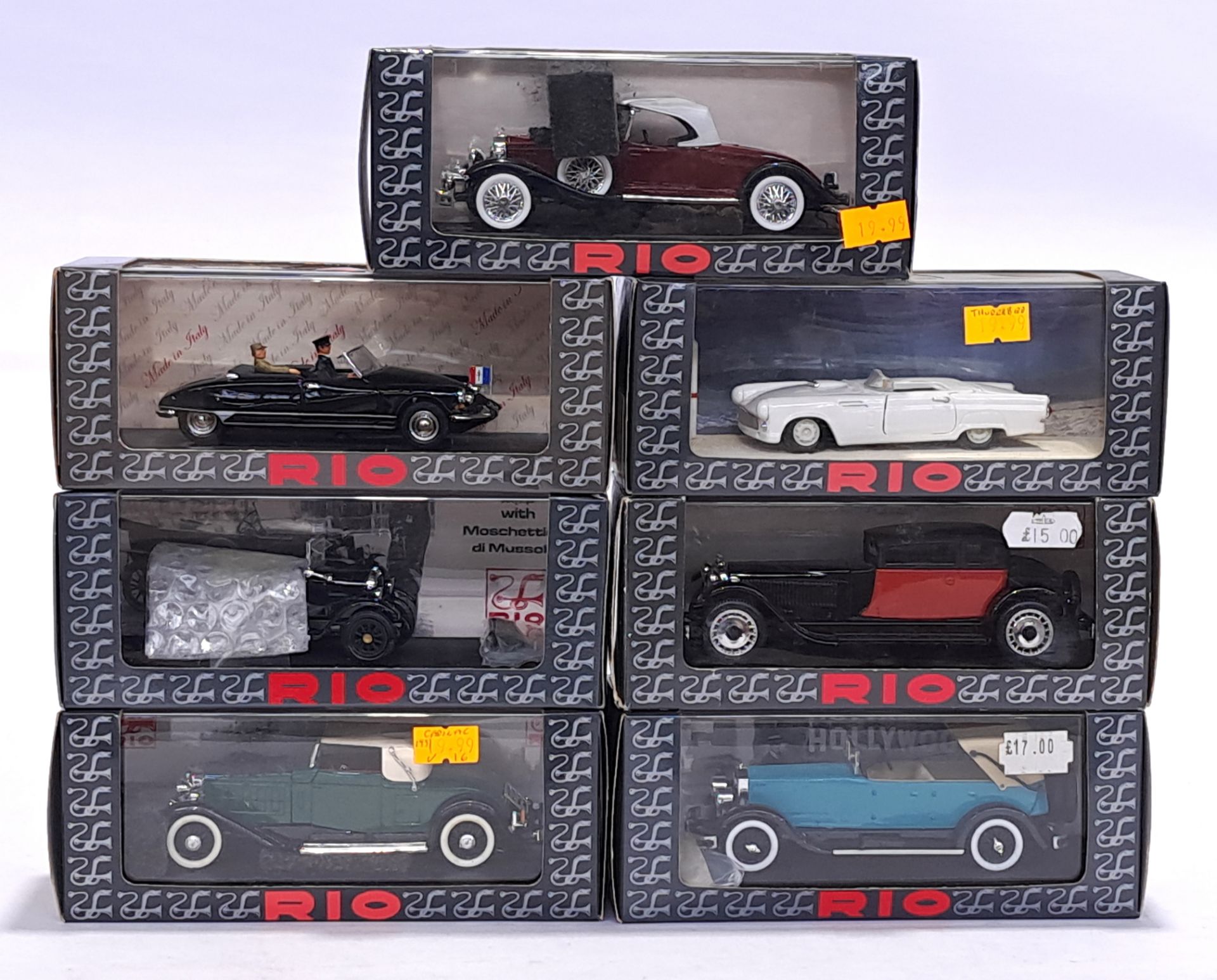 Rio, a boxed 1:43 scale group