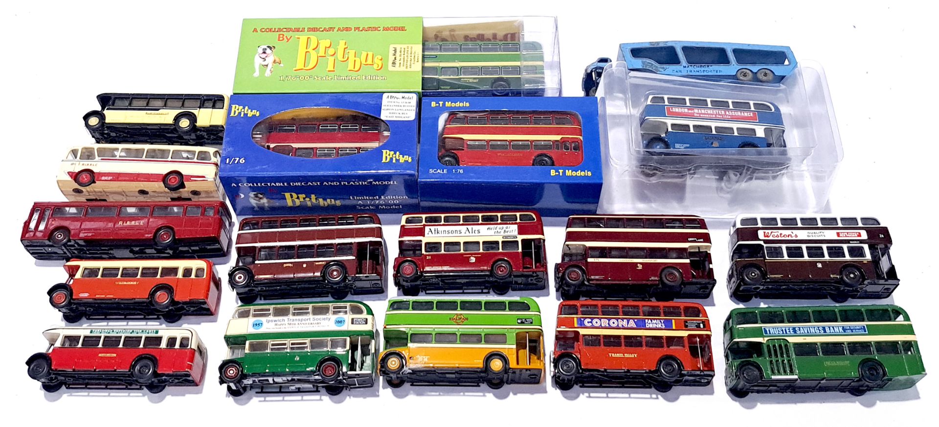 Corgi and similar, a bus related mainly unboxed group. Although unchecked for completeness. Condi...