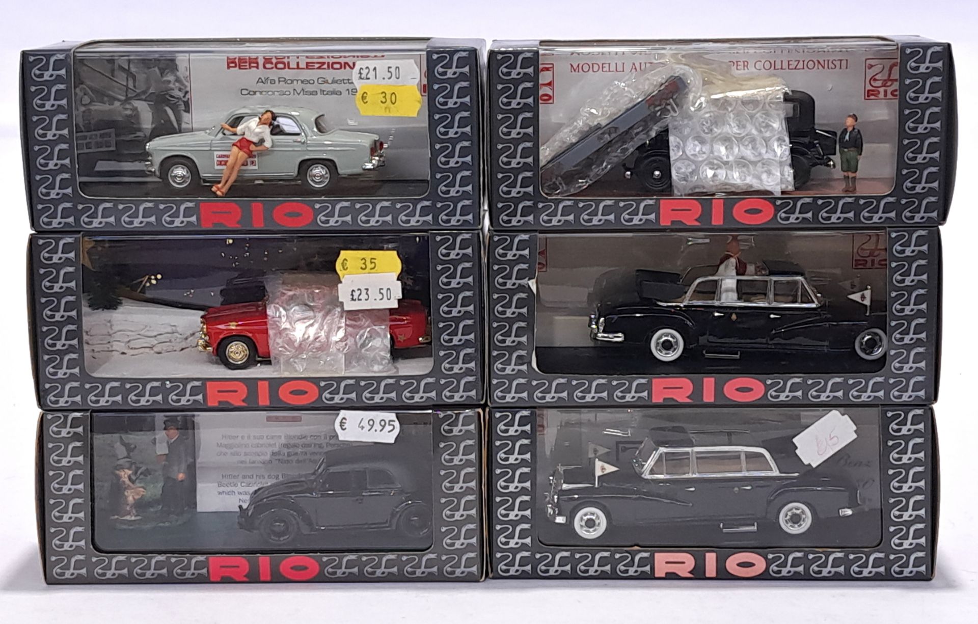 Rio, a boxed 1:43 scale group