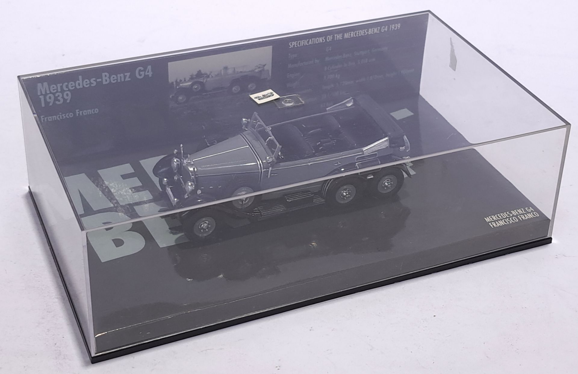 Minichamps (Paul's Model Art) 1:43 SCALE Mercedes-Benz G4 "Francisco Franco"