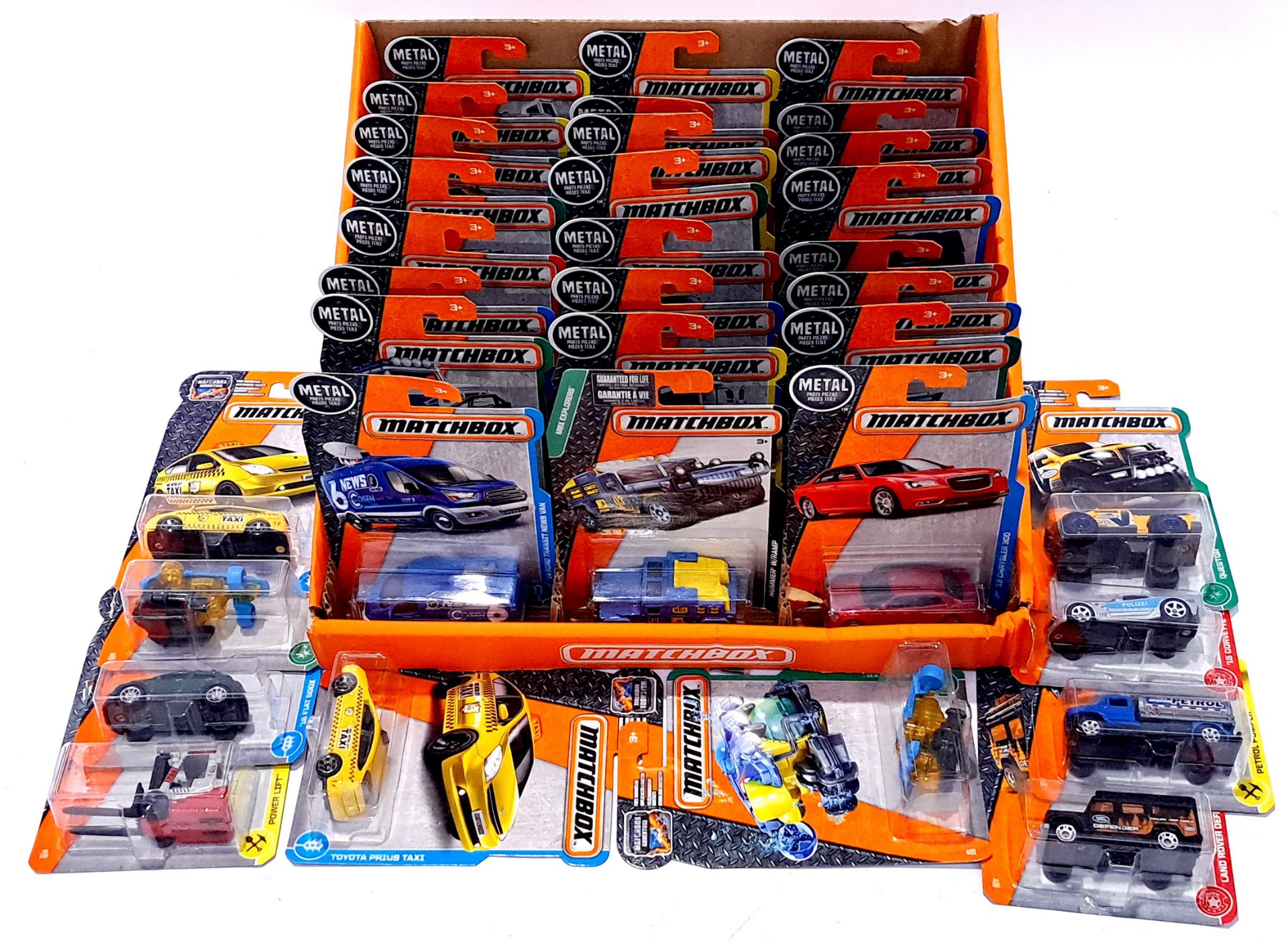 Matchbox Superfast a group of recent issues with Display box. Conditions generally appear Excelle...