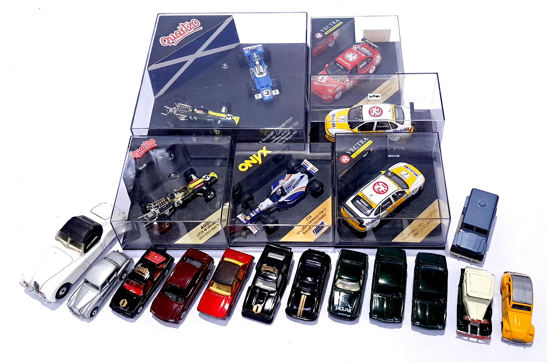 Corgi, Matchbox and similar, a mixed boxed group of Vehicles and other items. Not checked for com...