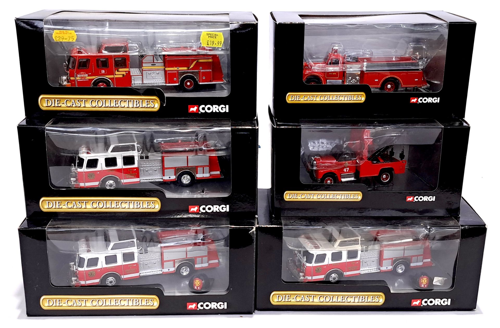 Corgi, a boxed 1:50 scale Fire Service group