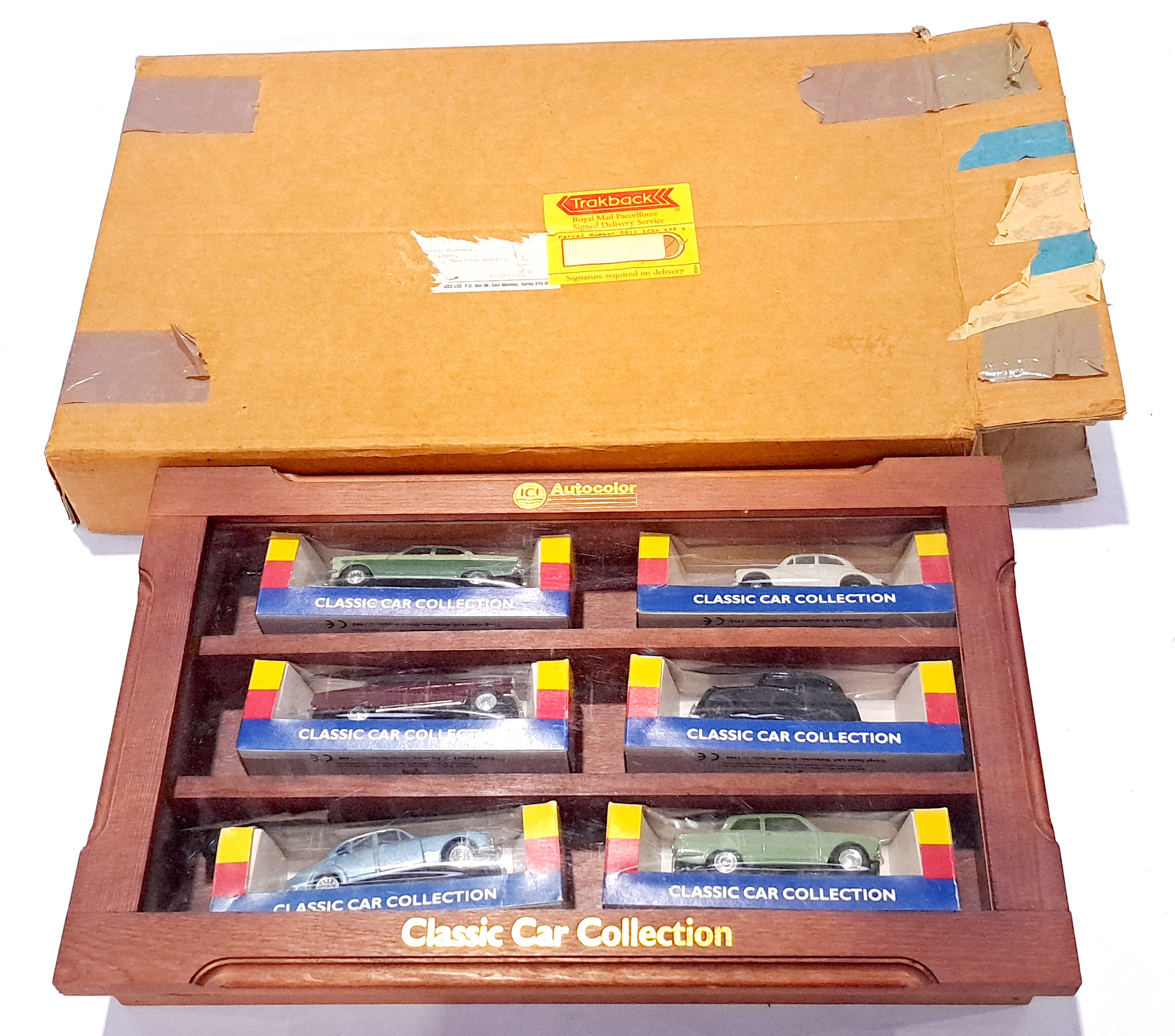 Corgi ICI a mixed boxed group of Vehicles with cabinet and mailer box. Conditions generally appea...