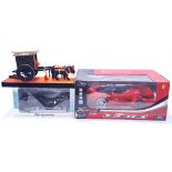 RC and similar, a mixed group to include La Ferrari 1/12 RC Car and similar items. Not checked fo...