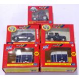 Britains Tractors and similar, 2x 40711, 09483, 9507 and 9492 a boxed group. Not checked for comp...