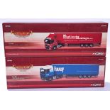 Corgi a boxed pair of 1:50 Scale Trucks (Hauliers of Renown). Unchecked for completeness. Conditi...