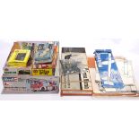 Revell, Airfix, Scalecraft & similar, a mostly boxed plastic & wood model kit group, plus modelli...