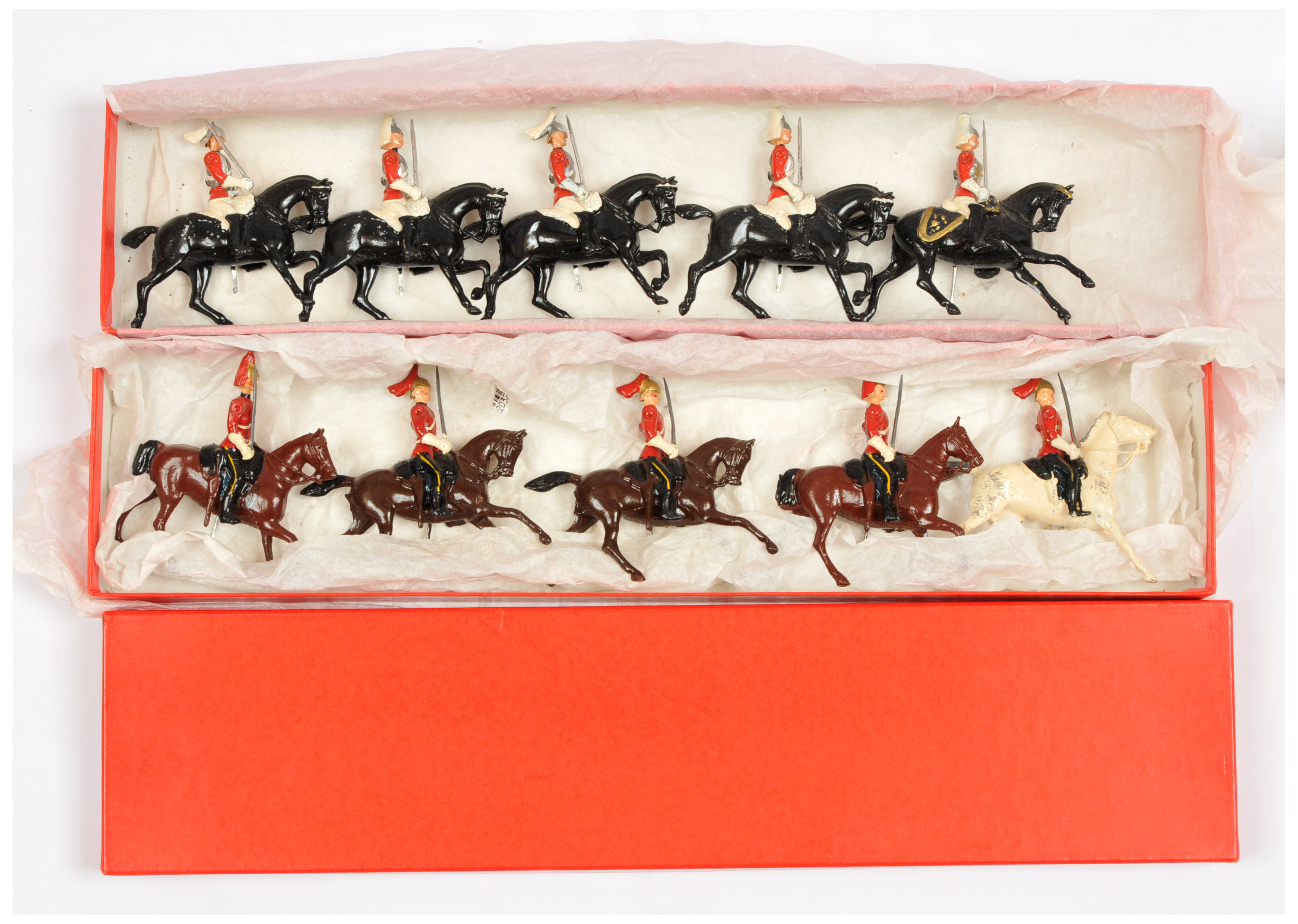 Britains Soldiers - Regiments of All Nations Series.  Comprising Set 1 'Life Guards' & Set 2074 '...