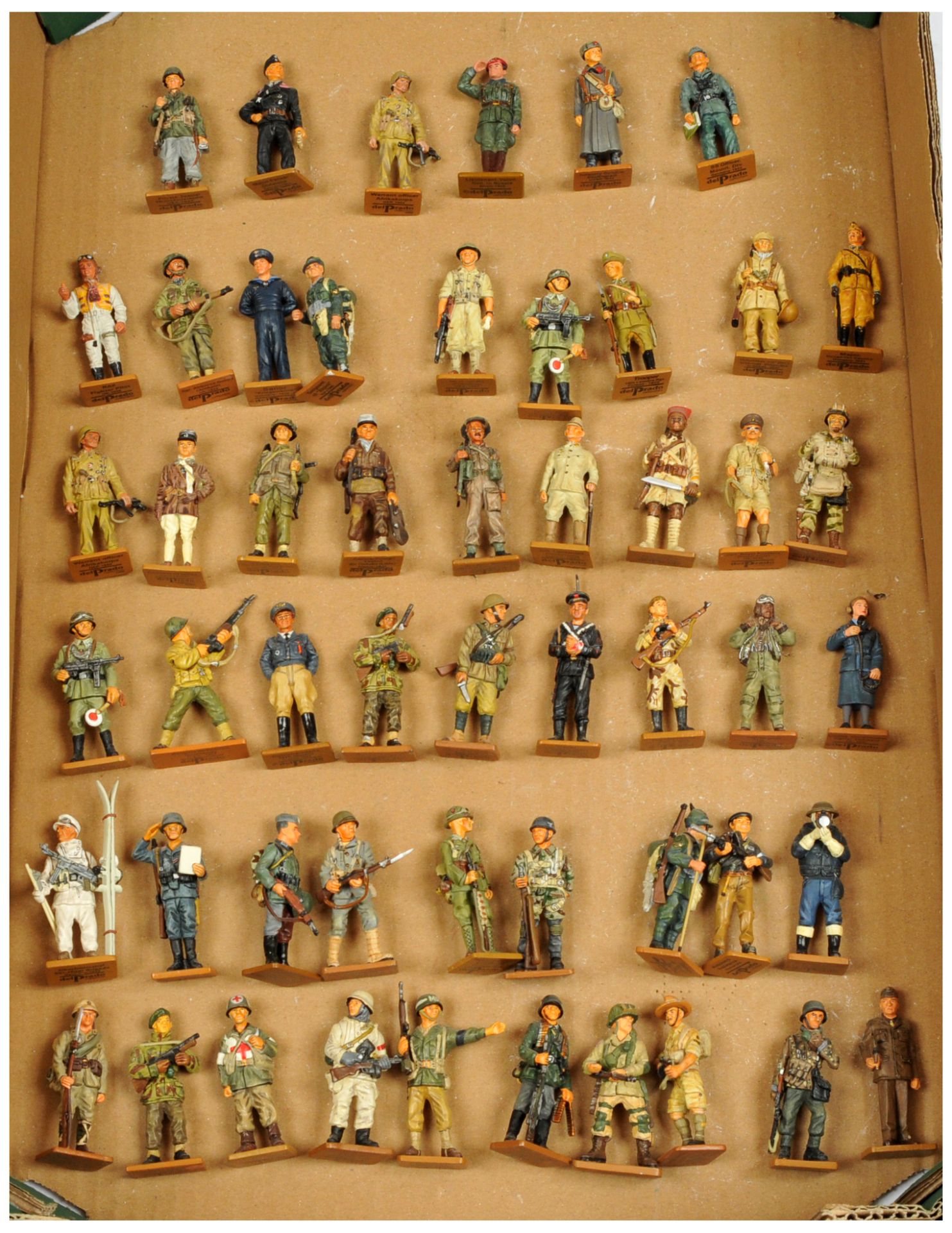 Del Prado - Men at War Series (World War 2) - Quantity of Loose Diecast Figures