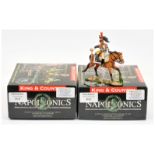 King & Country - 'Napoleonics' Series.  Comprising Set Nos. NA115 'Falling Off Horse'