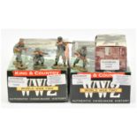 King & Country - Fallschirmjager Series, including Set No. FJ 07-07 'Anti Tank Gun Set'