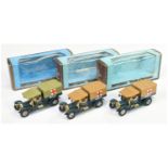 Matchbox Models of yesteryear Y13 Crossley "RAF" tender group of 3 