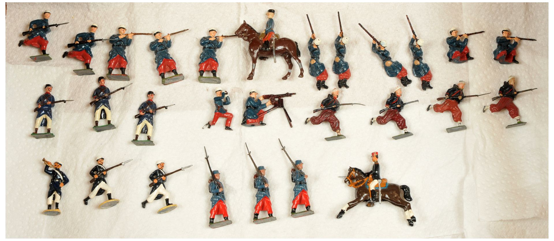 Britains Foreign Legion Diecast Figures - Including figures from various issues