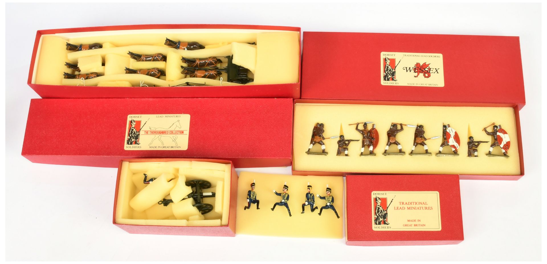 Dorset Soldiers - Royal Horse Artillery & Zulu Boxed Sets