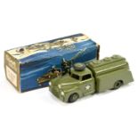 Vilmer 572 (1/50th) military  -Dodge Tanker - green including hubs with spare wheel on roof,