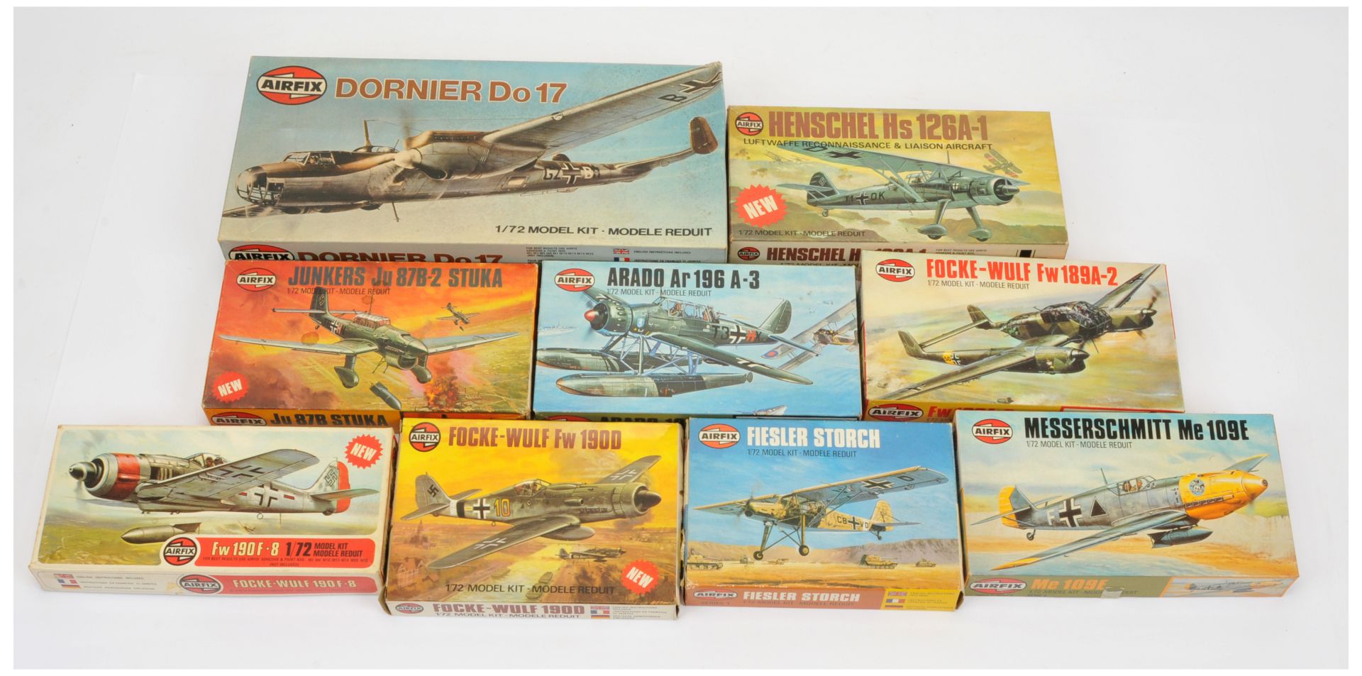 Airfix - Group of Model Aircraft Kits