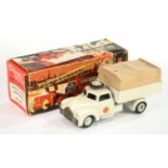 Vilmer 465 (1/50th) military  -Dodge "Ambulance" -white with light beige cloth canopy with red cr...