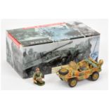 King & Country - 'WW II German Forces' Series - Set No. WSS109 'Schwimmwagen Summer Camo'