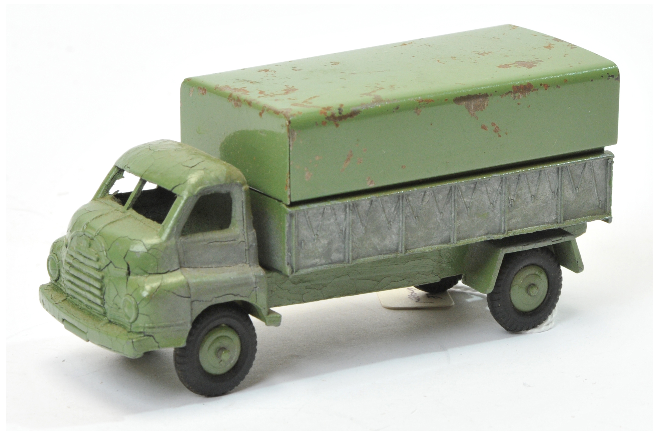 Kemlow - Automec Bedford covered  lorry -  Mid-green including hubs