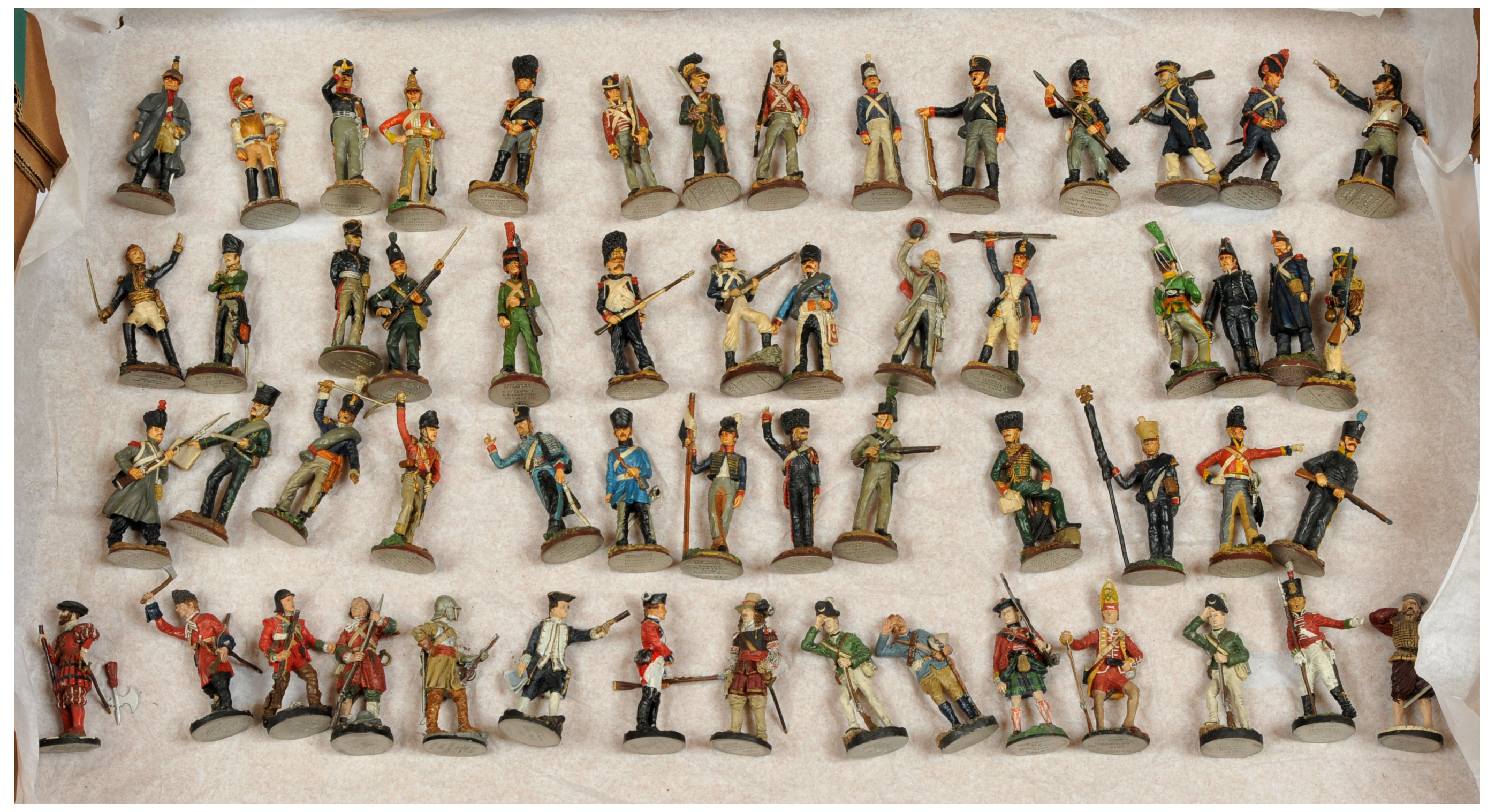 Franklin Mint - 'Waterloo Regiments' Series & Others