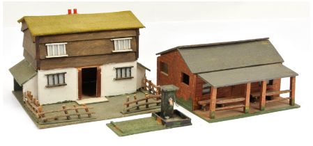 Peacock Models & Askey Models - Thatched Farmhouse & Ranch Style Farm House