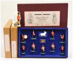 Britains Limited Edition Collector's Models.  Comprising of Cat. Nos. 5191 'The Royal Welch Fusil...