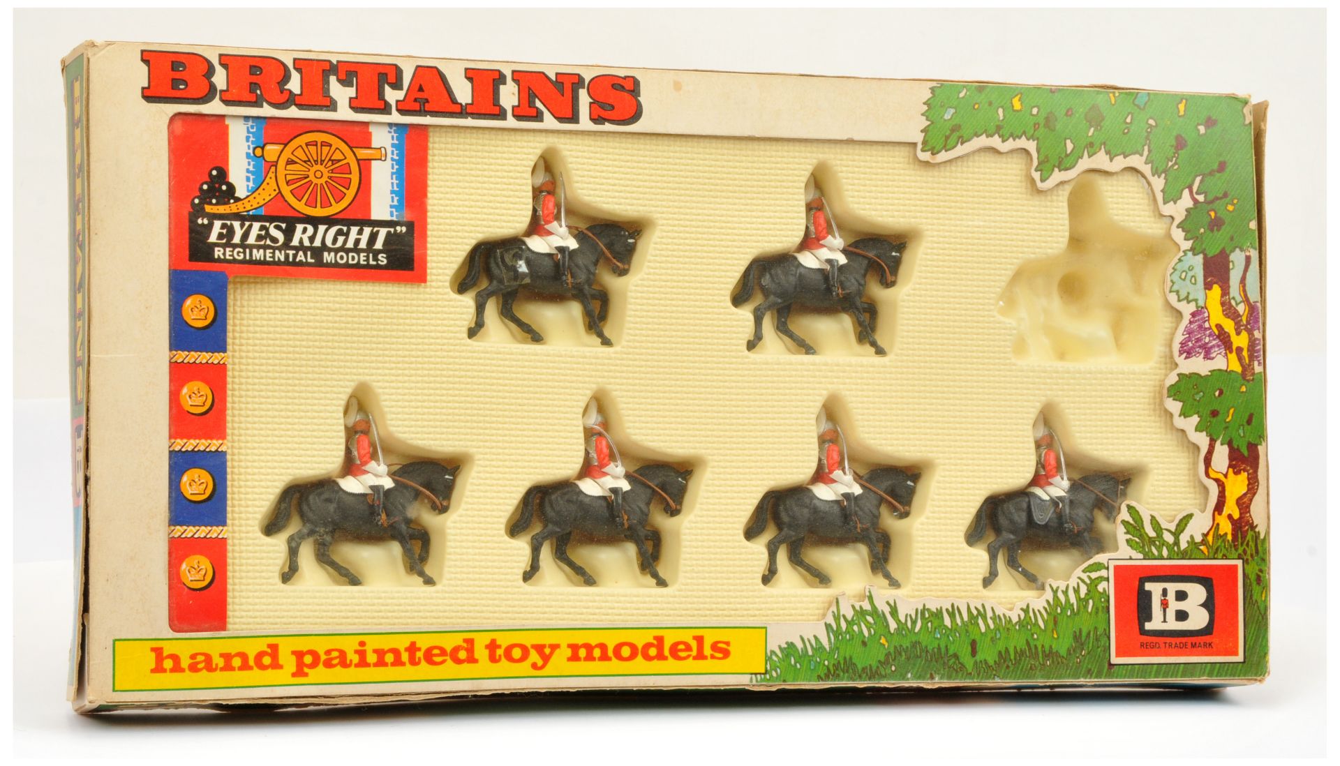 Britains Eyes Right Series - Set no. 7830 'Life Guards', boxed