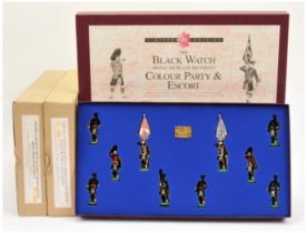 Britains Limited Edition Collector's Models.  Comprising of Cat. Nos. 5196 'The Pipes and Drums o...