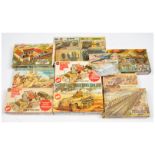 Quantity of Airfix Kits (including some early issues).  Includes Cat Nos 1708 'Pontoon Bridge'