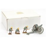 King & Country - World War 1 Series.  Comprising Set No. FW58 '77mm Artillery Set (1914)'