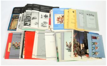 Collection of Phillips 'Toy Soldier' Auction Catalogues