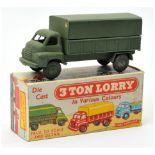 Kemlow - Automec Bedford covered lorry - military green including hubs