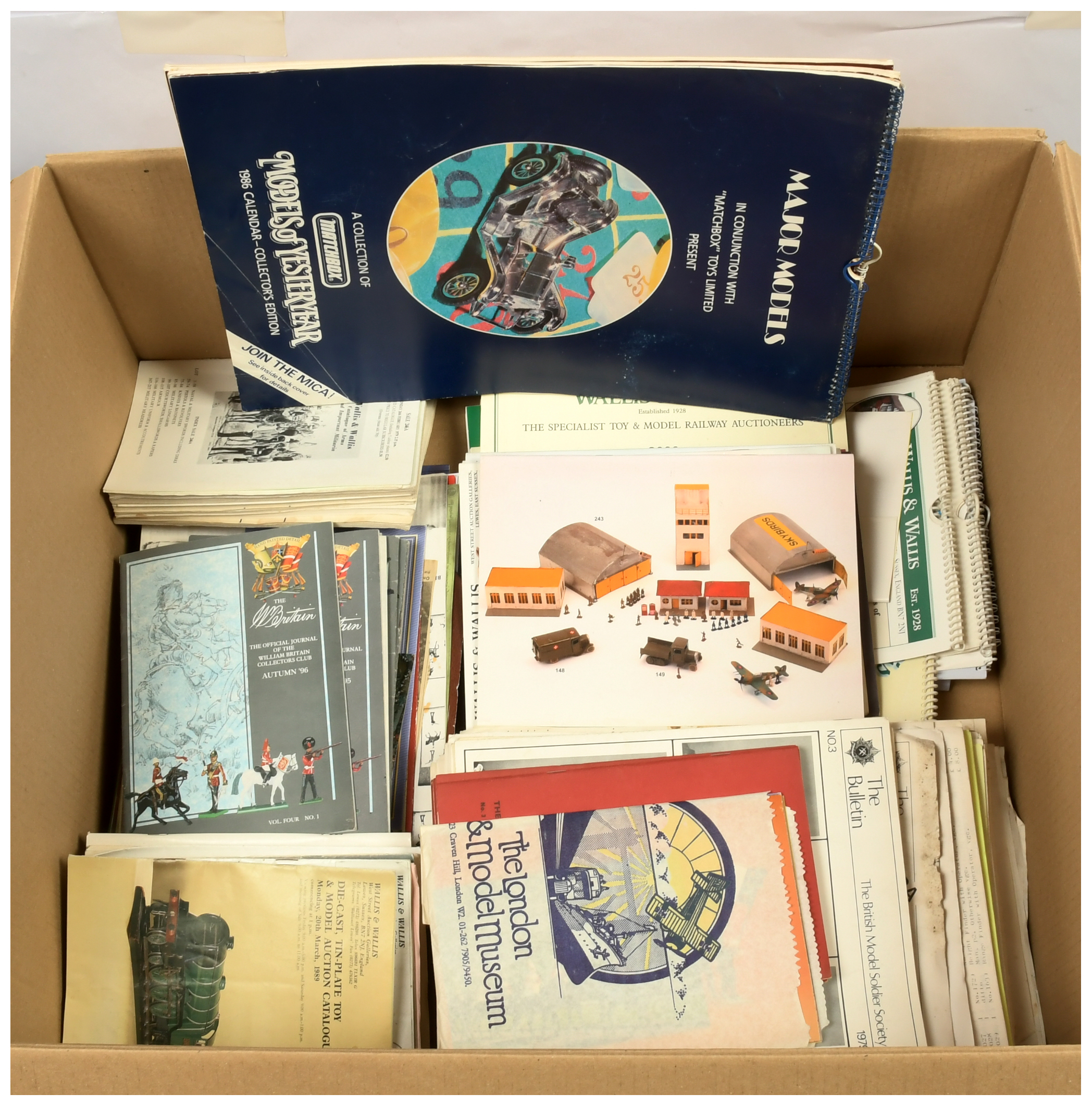 Collection of Auction Catalogues, Collector Club Bulletins & Other Items