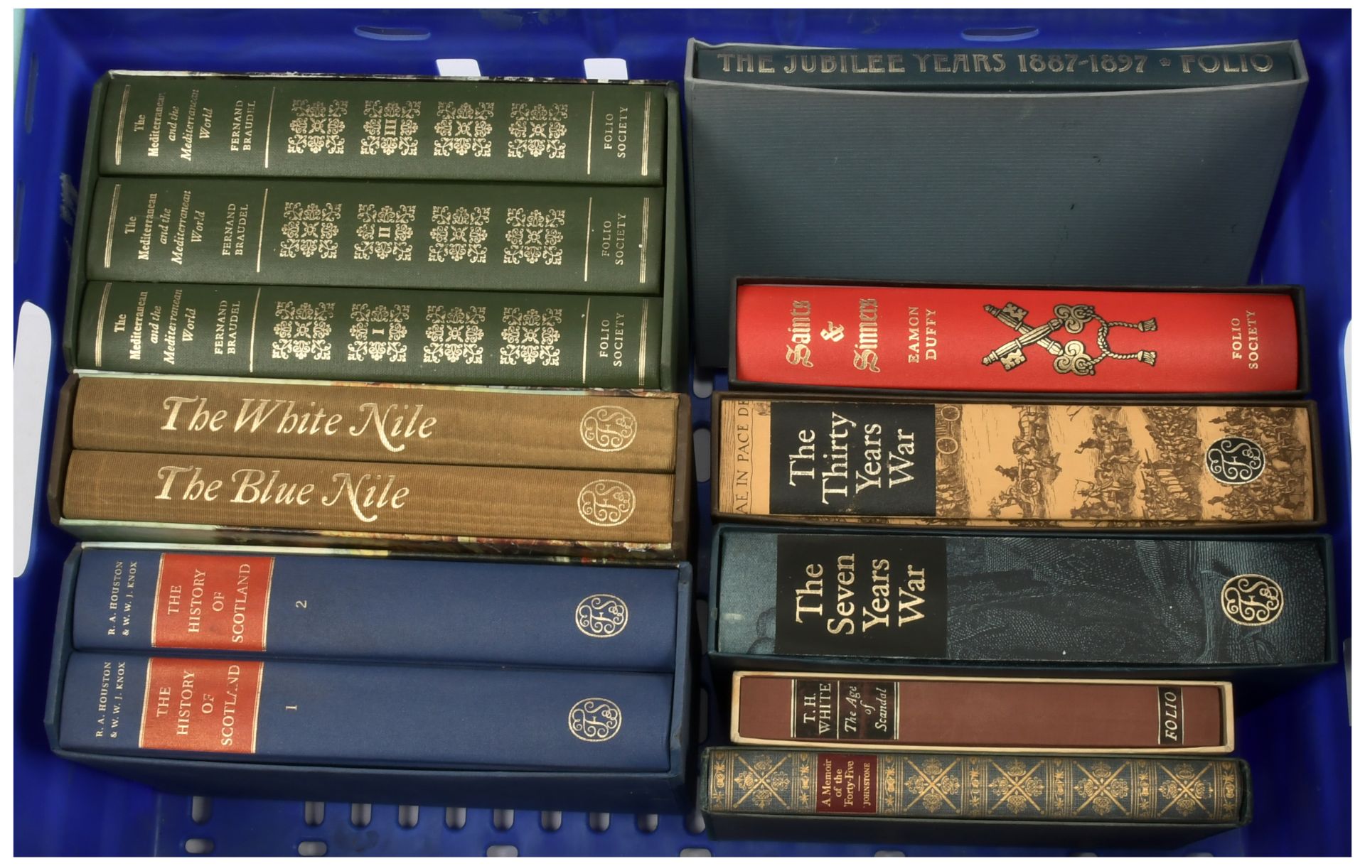 Collection of History & Military History Hardback Books in Cases