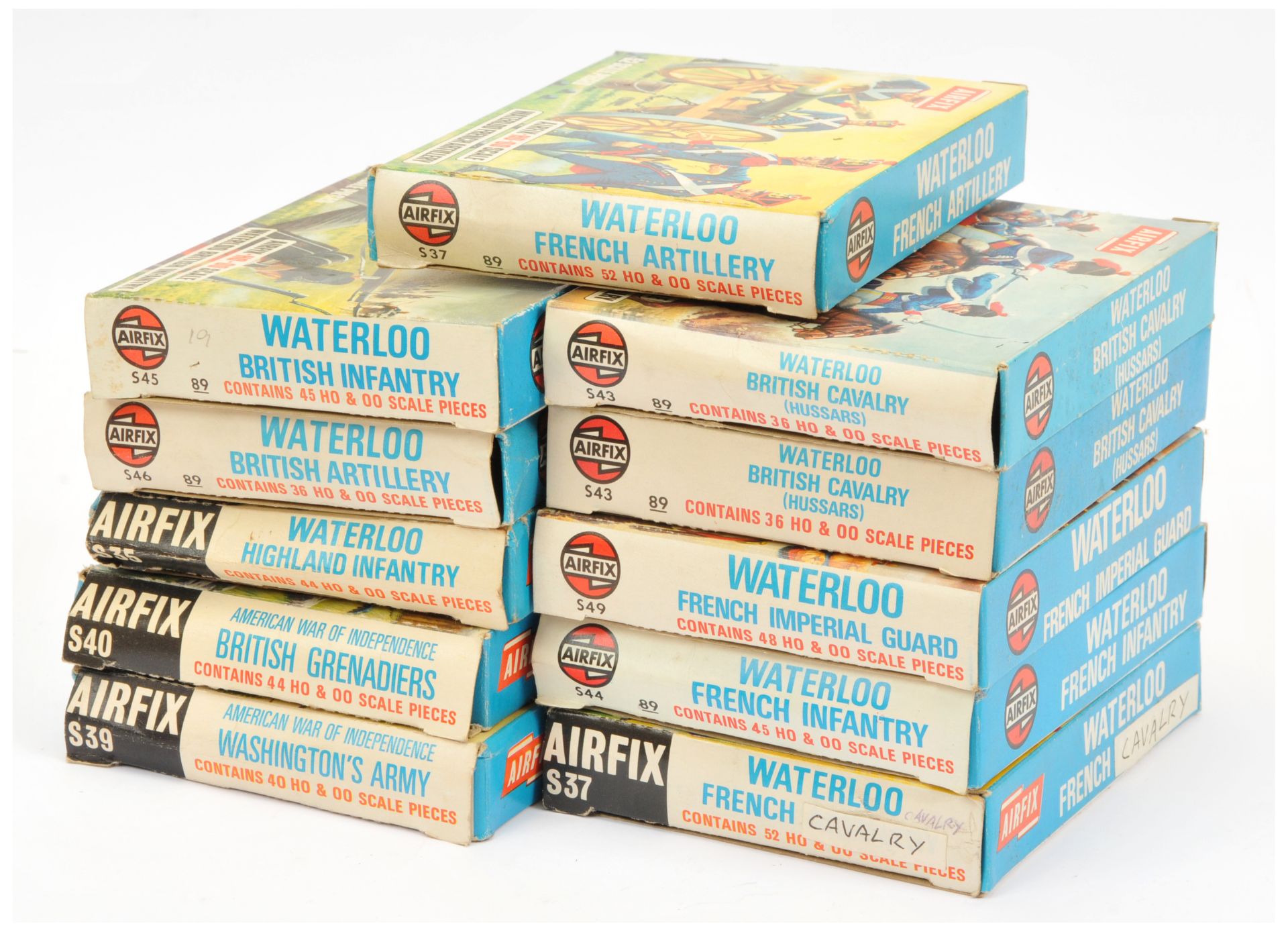 Group of Early-Issue Airfix Kits - 'Waterloo' & 'American War of Independence' - Image 2 of 2