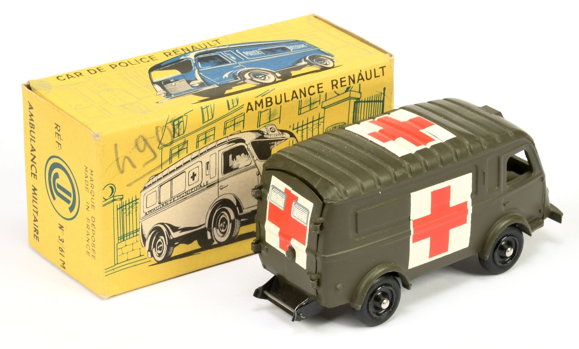 CIJ 3/61 Renault "Ambulance" - drab green, with red and white cross on roof - Bild 2 aus 2