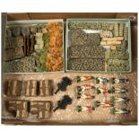 Britains Plastic Issue Soldiers & Unbranded Landscape Pieces