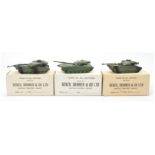 Denzil Skinner & Co Ltd "Tanks of all Nations" series - Group of 3 X Tanks larger scale