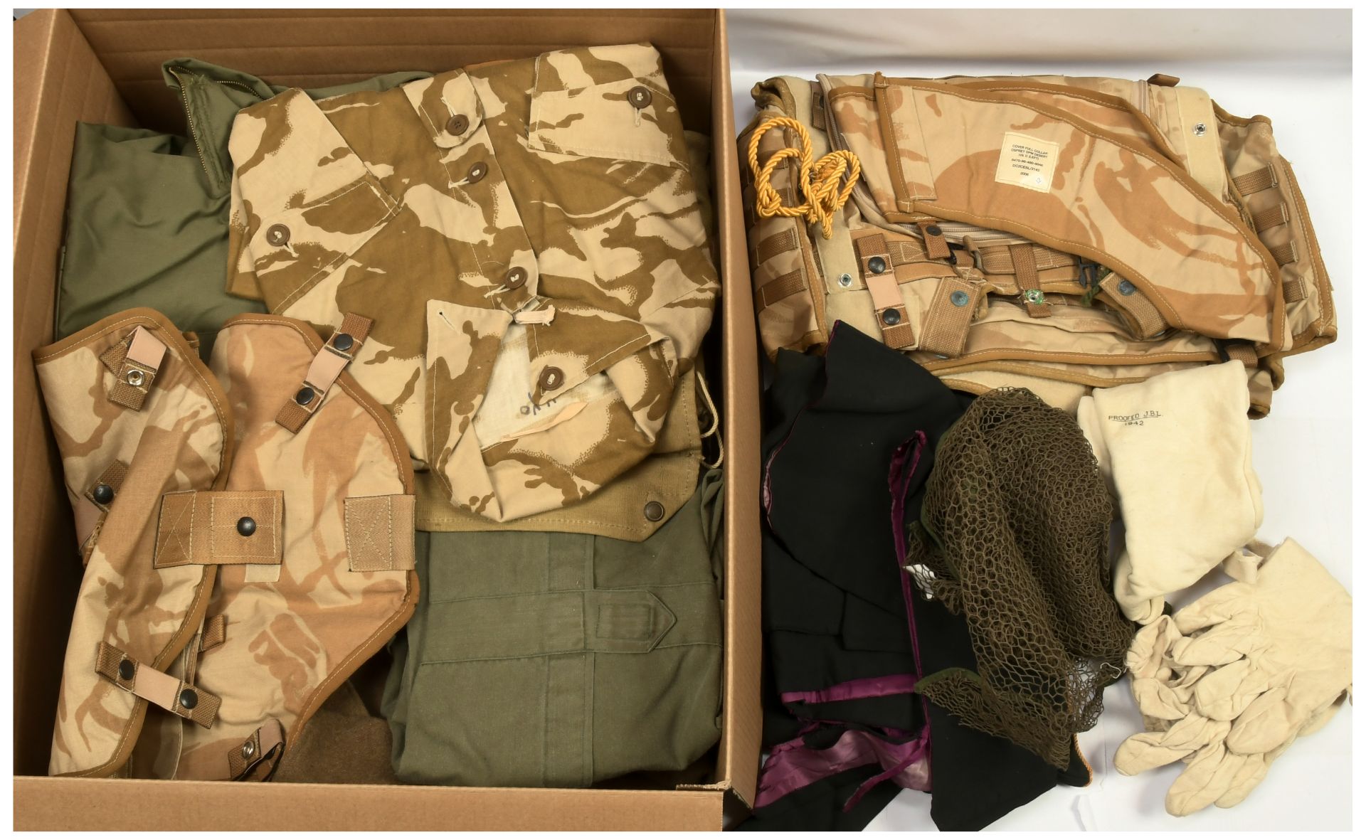 Quantity of Army Surplus Uniform Items