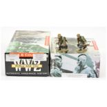 King & Country - 'German Forces 1944' Series & one other.  Comprising of Set Nos. WSS 38 'MG 34 G...