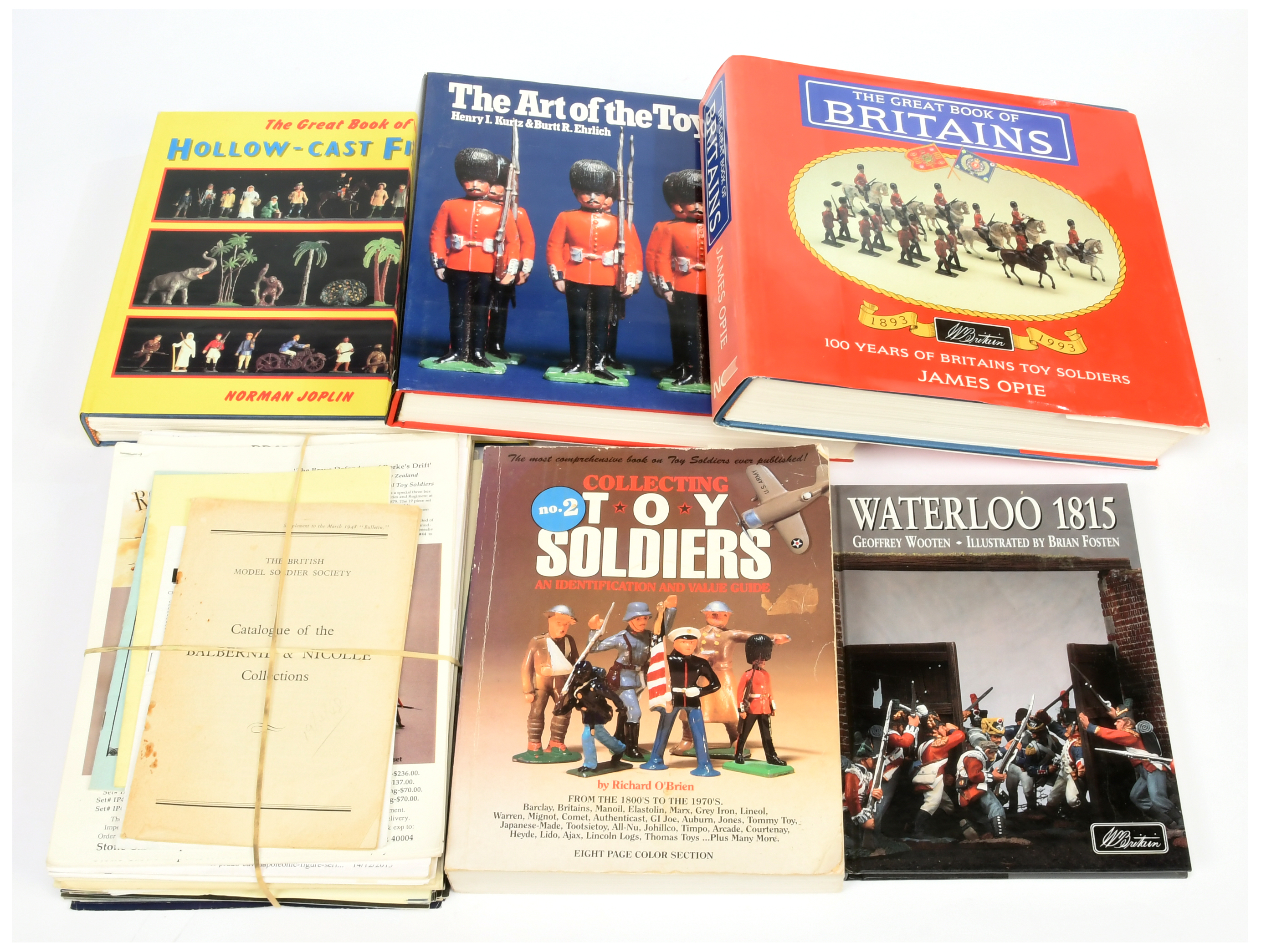 Group of Specialist Toy Collecting Books & Brochures